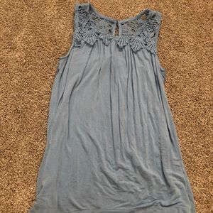 Soft Baby blue tank